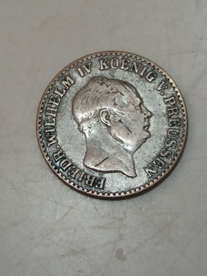 Prussia silver 2 1/2 Groschen coin 1854
