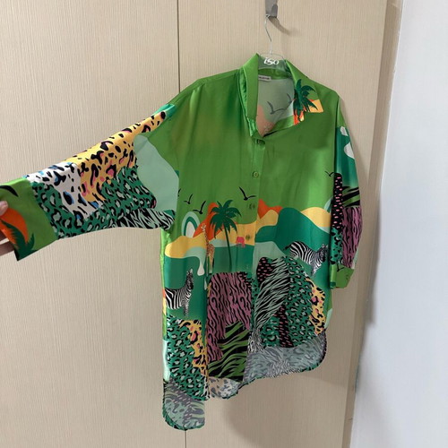 Loose shirt like new, multicolored, one size