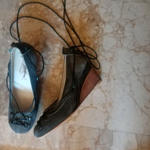 Fly London shoes like new, size 40, narrow, black-anthracite