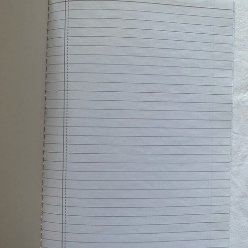 HEMA notebook new with white lines
