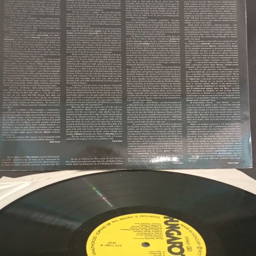 Liszt Ferenc Missa Solennis used vinyl record