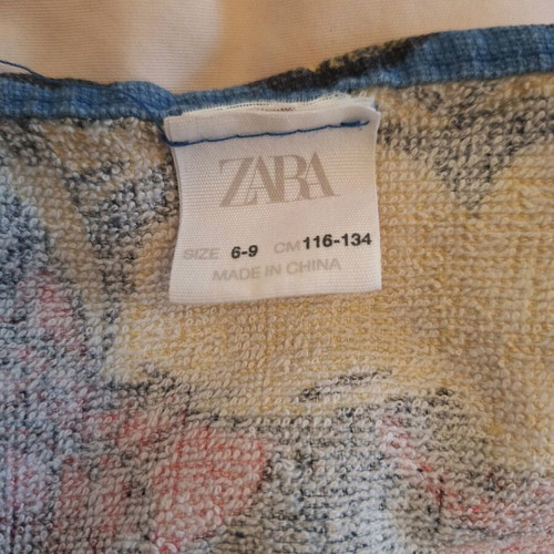 Zara Marvel bath towel for ages 6-9, 116-134 cm like new
