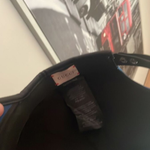 Gucci cap dark blue like new, size 58