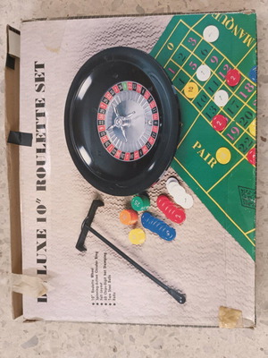 De luxe 10" roulette set σαν καινούργιο