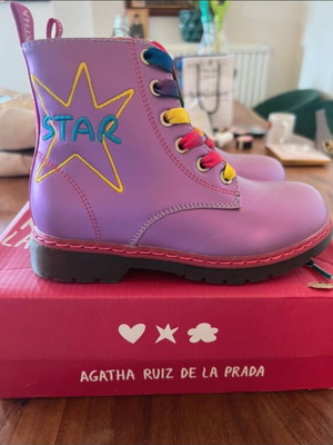 Agatha Ruiz de la Prada girls' colorful boots size 29