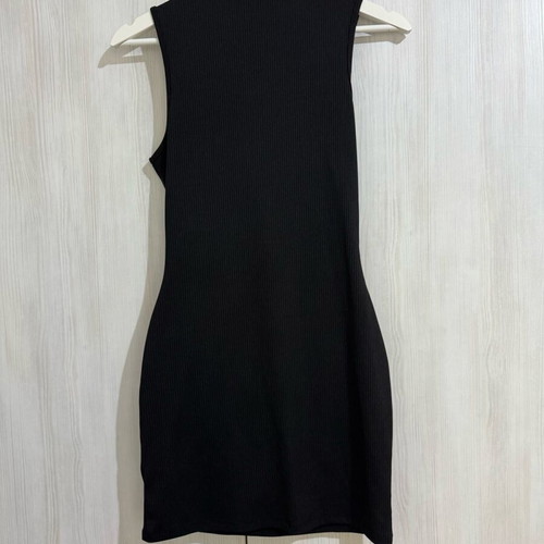 Pink Woman mini dress black, new, size Small