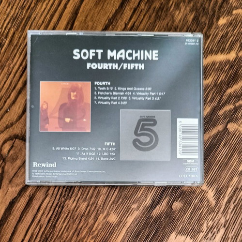 Soft Machine Forth & Fifth CD like new