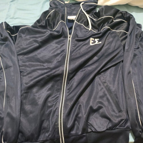 Greek army jacket size M like new, blue