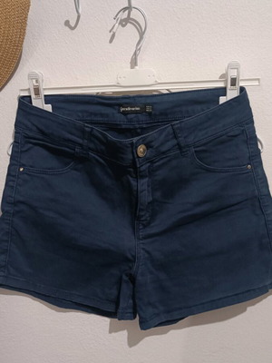 Stradivarius shorts used, blue, size XS
