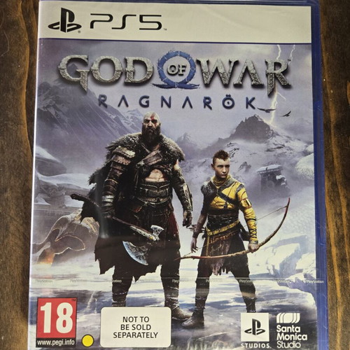 God of War Ragnarok PS5 game sealed