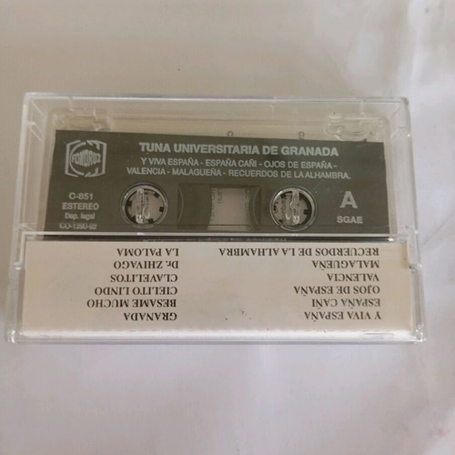 Tuna Universitaria De Granada collectible cassette classical