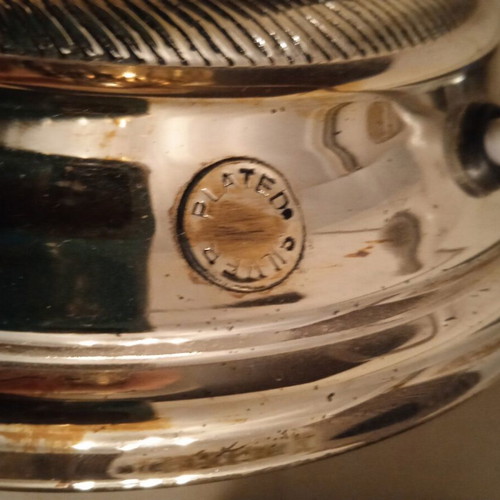 Silver-plated lamp new