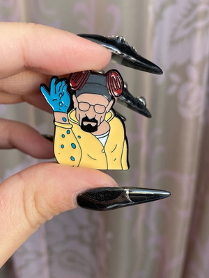 Καρφίτσα enamel Walter White Heisenberg Breaking Bad καινούργια