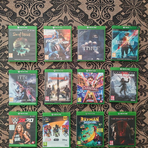 Xbox One action games bundle, used