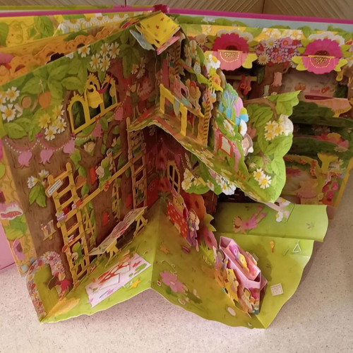 Pop-up book fairy tale performance like new