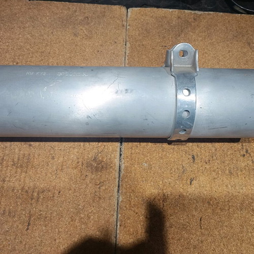 Honda CBR 400 RR exhaust muffler used with dent