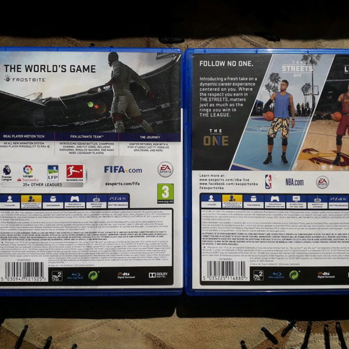 FIFA 18 και NBA 2K18 παιχνίδια για PlayStation 4 μεταχειρισμένα