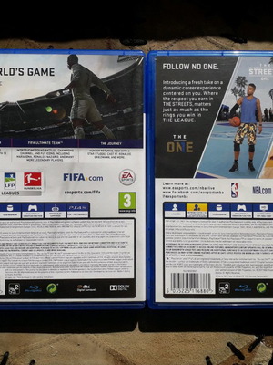 FIFA 18 και NBA 2K18 παιχνίδια για PlayStation 4 μεταχειρισμένα