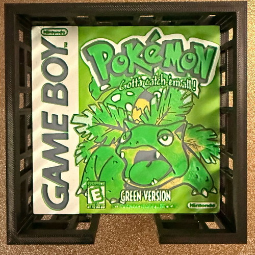 Pokémon square coasters 3d printed, new, gameboy cartridges