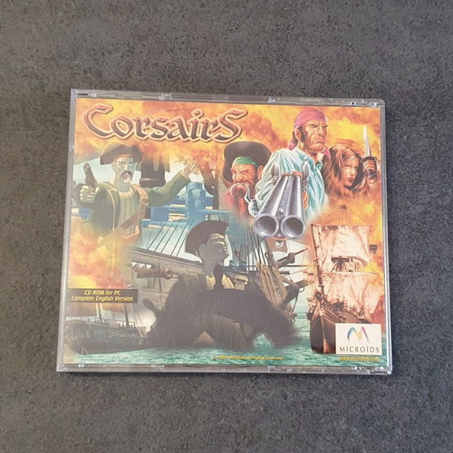 Corsairs PC game used, 1998, strategy