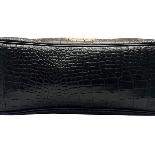 Longchamp Roseau leather shoulder bag, black