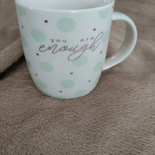 Mug like new, height 9cm, diameter 8.6cm