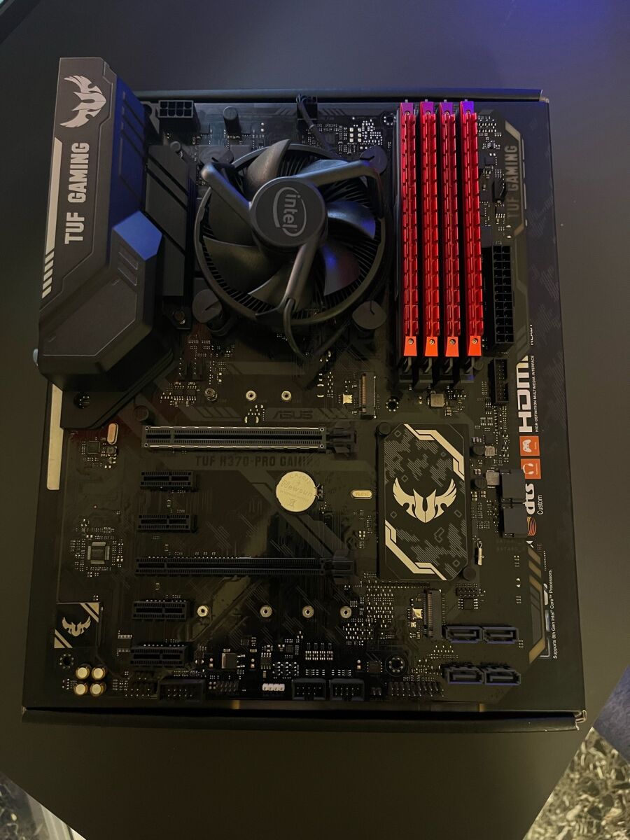 ASUS TUF H370 PRO GAMING motherboard… - € 300,00 - Vendora.cy