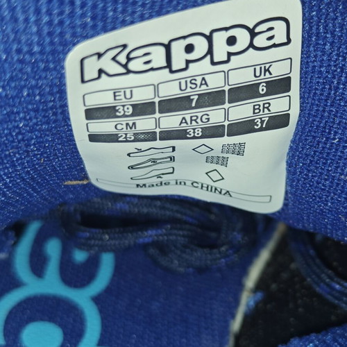 Kappa Logo London Kid shoes new, athletic, size 39, black-blue