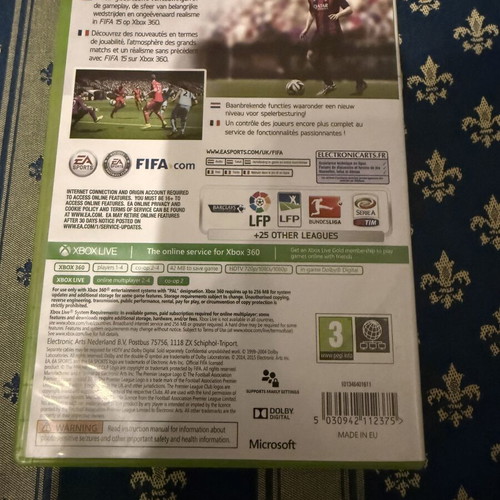 FIFA 15 Xbox 360 game used, good condition