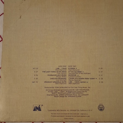 Neil Diamond Stones LP used, rock genre