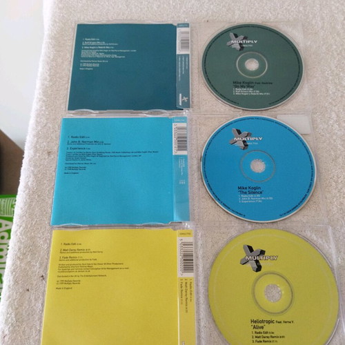 Mike Koglin and Heliotropic CD pack of 3, like new, electronic