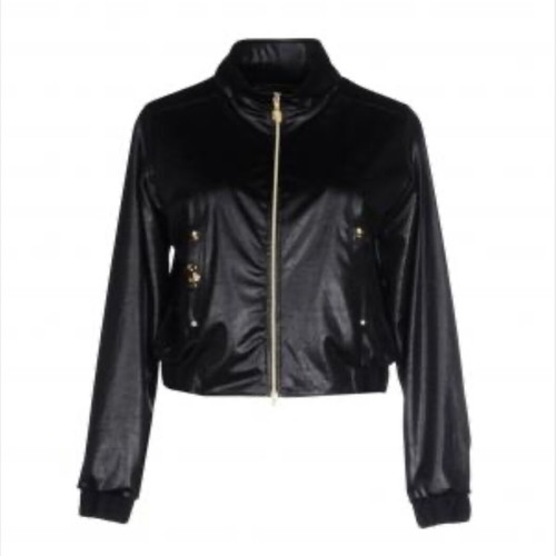 Ean 13 women's bomber style jacket size 44/M like new, black
