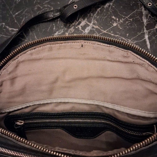 Dolce & Gabbana crossbody bag used, black with wear