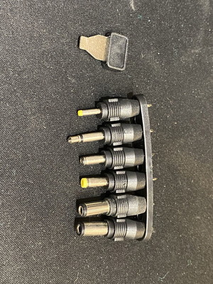 Universal power adapter plug set new with selection key