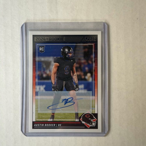 2024 Panini Score Rookies Austin Booker #399 Signatures card new