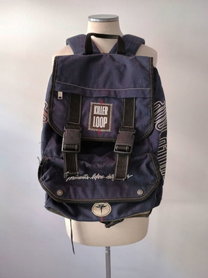 Τσάντα backpack Killer Loop μπλε μεταχειρισμένη με σημάδια χρήσης