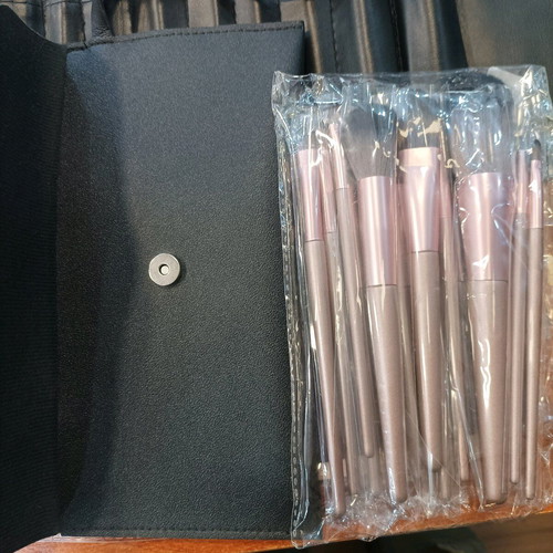 Professional makeup brush set 12pcs new with case