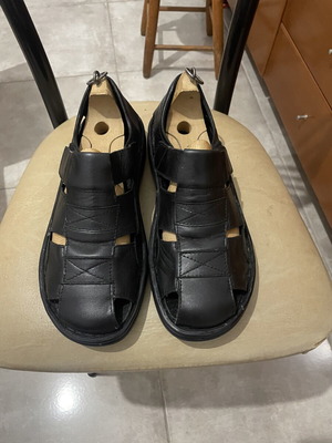 Pedor men's sandals like new, size 43, black