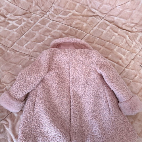 Mayoral pink coat like new, unworn for 5 years old