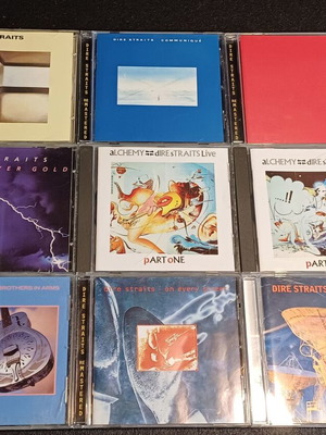 Dire Straits Complete Discography 9 CDs used, rock