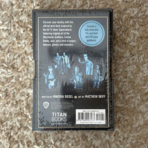 Supernatural Tarot Deck brand new