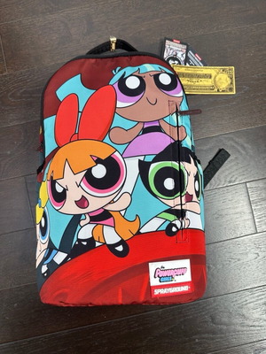 Sprayground Powerpuff Girls backpack new multicolor