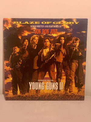 Jon Bon Jovi Blaze Of Glory LP original Greek press 1990 like new