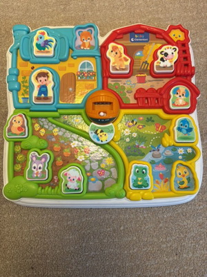 Clementoni Baby Toy Interactive Farm μεταχειρισμένο με μουσική και ήχους για 18++ μηνών