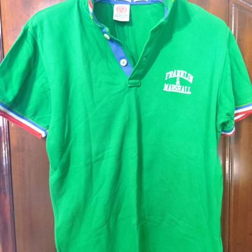 Franklin & Marshall polo shirt XL like new green