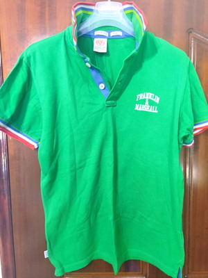 Franklin & Marshall polo shirt XL like new green