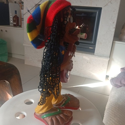 Bob Marley αγαλματάκι διακοσμητικό μεταχειρισμένο