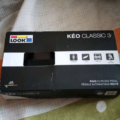 Look Keo Classic 3 pedals new for bicycle