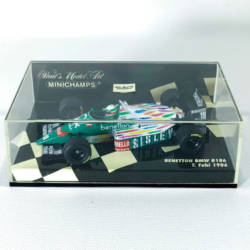 Benetton BMW B186 F1 Car 1986 by Minichamps new