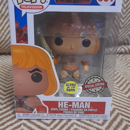 Funko Pop He-Man Masters of the Universe special edition glow in the dark new